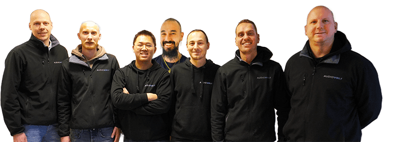 Het team van AudioVolt in Almere