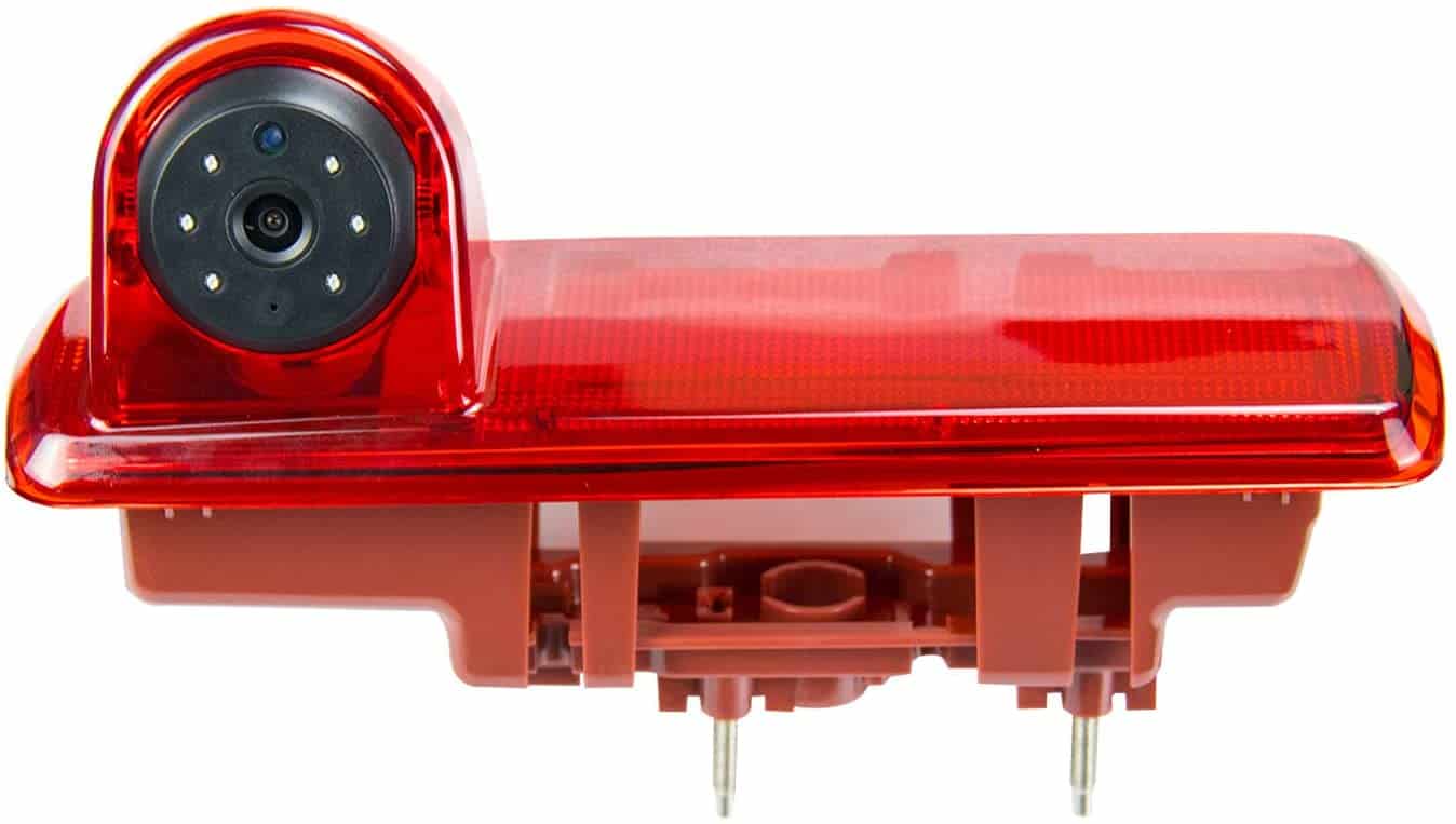 Remlicht achteruitrijcamera, uitstekende waterdichte 170-graden brede kijkhoek LED-lichtcamera Handig te installeren voor Opel Vivaro 2014 Remlicht achteruitrijcamera, uitstekende waterdichte 170-graden brede kijkhoek LED-lichtcamera Handig te installeren voor Opel Vivaro 2014