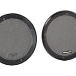 Luidsprekergril voor speakers met een diameter van Ø 165 mm. inhoud: 2 stuks