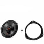 Fiat Punto BL premium voordeur speakers Audio upgrade 180W / 60Watt RMS + ringen (2007-2019)