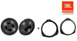 Fiat Punto BL premium voordeur speakers Audio upgrade 180W / 60Watt RMS + ringen (2007-2019)