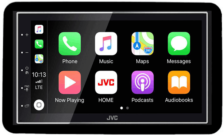 JVC Carplay en Android auto navigatie DAB+ Alfa Romeo 159 Brera Spider