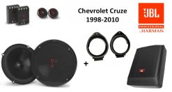 Chevrolet Cruze speakers + Subwoofer 200Watt Audio upgrade JBL 250W / 50Watt RMS + ringen