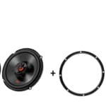 Citroën C3 JBL premium speakers (2002-2016) Audio upgrade 180W / 60Watt RMS + ringen