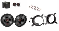 JBL Volvo XC70 voordeur BWJ (2000-2007) speakers premium 210W / 70Watt RMS + ringen