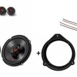 Audi A3 JBL premium speakers (2003-2013) Audio upgrade 210W / 70Watt RMS + ringen