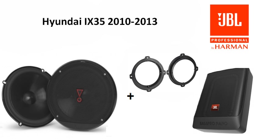 Hyundai IX35 speakers + Subwoofer 200Watt Audio upgrade