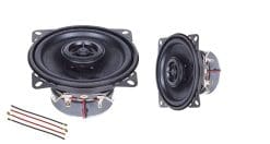 Audio System 100 MM 60 watt RMS coaxiaal speaker + adapter kabel (2 stuks)