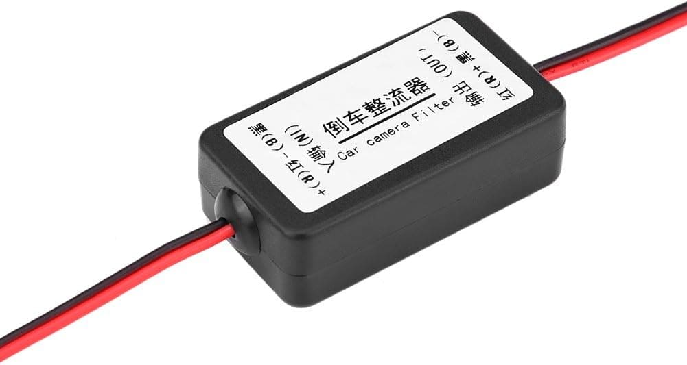 Filter & Fuse box voor stabiele achteruitrijcamera bij canbus auto's ...