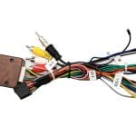 360° camera en normale camera / versterkt audiosysteem kabel set voor Nissan Note en Juke old qashqai