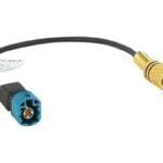 Originele camera adapter 4pins fakra-RCA connector voor VOLKSWAGEN CRAFTER - MERCEDES BENZ SPRINTER 2016-2018