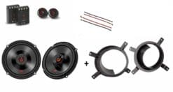 JBL Volvo V70 voordeur speakers (2000-2008) premium 210W / 70Watt RMS + ringen