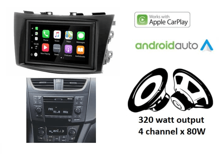 Für Suzuki Swift 2011-2017 Android 15 Autoradio Carplay USB