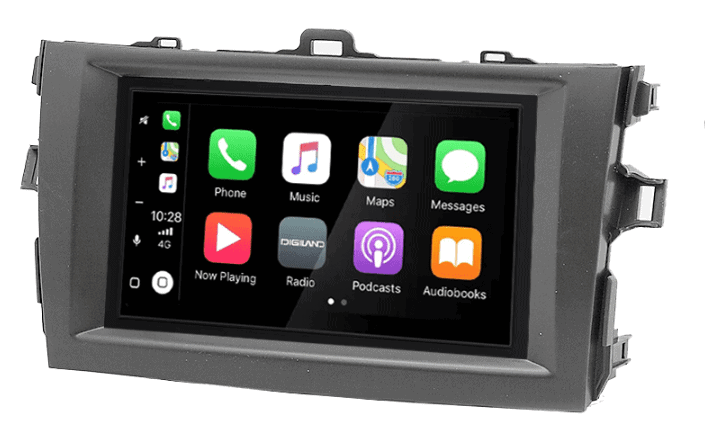 Android Radio Carplay Autoradio Voor Toyota Auris 2006-2011 - Navigatie En Entertainment