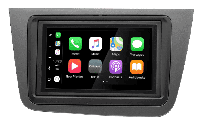 Android Autoradio 9 Zoll Für SEAT Altea & Toledo - 8 Kerne 6+128G Mit Wireless Carplay