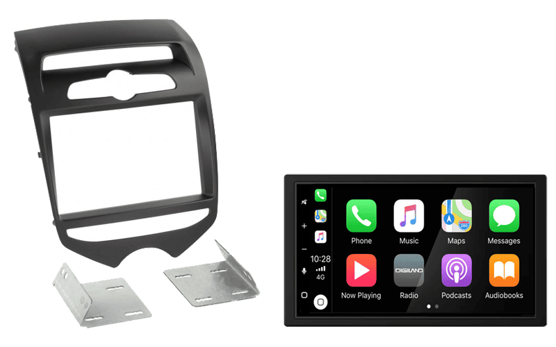 Omnipower® laaddrempelbescherming zwart voor Hyundai ix20 hatchback type: JC 2010-2019