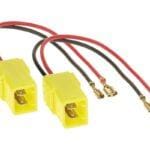 SPEAKER ADAPTER KABEL (2 X) DIVERSE MODELLEN ALFA ROMEO - CITROËN - FIAT - LANCIA - PEUGEOT
