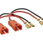 SPEAKER ADAPTER KABEL 2 POLIG FIAT DUCATO - PEUGEOT BOXER - LANCIA YPSILON (2 X)