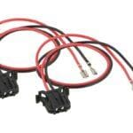 SPEAKER ADAPTER KABEL (2X) MERCEDES BENZ A-KLASSE/ C-KLASSE/ E-KLASSE/ CLK-KLASSE