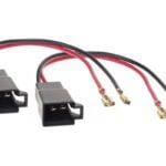 SPEAKER ADAPTER KABEL(2X) DIV.MODELLEN OPEL-RENAULT-SEAT-VW-CITROËN-NISSAN-MERCEDES-DACIA-SKODA-SEAT