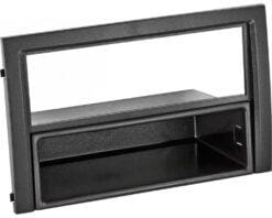 1 DIN PANEEL SKODA FABIA 2004-2008 - KLEUR: ZWART