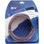 LUIDSPREKER KABEL 2 X 2,50 MM TRANSPARANT BLAUW 10M