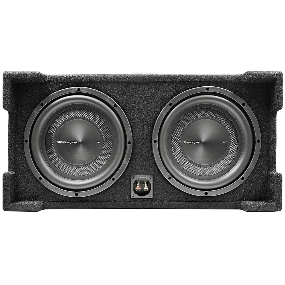 Phoenix Gold ZX210PBS downfire 10-inch subwoofer 350watt RMS en