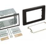 2-DIN PANEEL NISSAN NV400 - OPEL MOVANO - RENAULT MASTER - KLEUR : ZWART