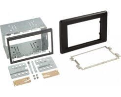 2-DIN PANEEL NISSAN NV400 - OPEL MOVANO - RENAULT MASTER - KLEUR : ZWART