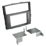 2-DIN PANEEL MITSUBISHI PAJERO/SHOGUN 2006-2014 KLEUR: DONKER GRIJS