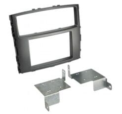 2-DIN PANEEL MITSUBISHI PAJERO/SHOGUN 2006-2014 KLEUR: DONKER GRIJS