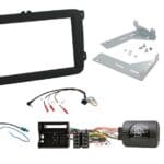 installatiekit VW Seat Skoda | inbouwpaneel - antenne verloop en stuurwiel / cabusinterface