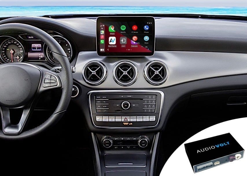 Stoßstange hinten unten genarbt passt für Mercedes GLA-Klasse X156 ab