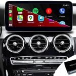 Mercedes 2008+ Carplay en Android auto navigatie interface