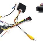 Quadlock stekker 16pin voor originele navigatie + camera connector voor Citroën / Peugeot / Toyota / Opel