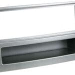 1-DIN PANEEL MET AFLEGBAKJE. HONDA CIVIC 2004-2006 KLEUR: ZILVER