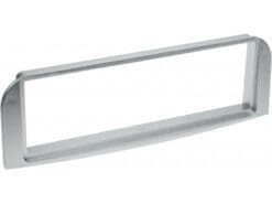 1-DIN PANEEL ALFA ROMEO 147(TYPE 937) 2001-2010 - GT(TYPE 937) 2003-2010 KLEUR: ZILVER