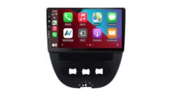 Navigatie voor Toyota Aygo / Peugeot107 / Citroen C1 2005-2014 | QLED 10'' | Apple Carplay en Android auto | DSP sound | AV-D040Q