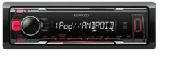 KenwoodDAB Bluetooth autoradio inclusief usb, aux & gratis microfoon