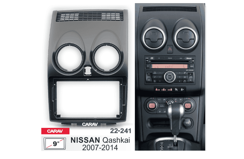 DAB autoradio navigatie voor Nissan Qashqai | Apple Carplay