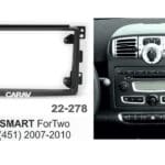 Los 9-inch frame geschikt voor de Smart ForTwo (451) 2007-2010