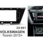 Los 10.1-inch frame geschikt voor de Volkswagen Touran 2015+