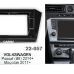 Los 10.1-inch frame geschikt voor de Volkswagen Passat B8 2014+