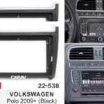 Los 9-inch frame geschikt voor de Volkswagen Polo 6c zwart