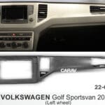 Los 10.1-inch frame geschikt voor de Volkswagen Sportsvan 2016+