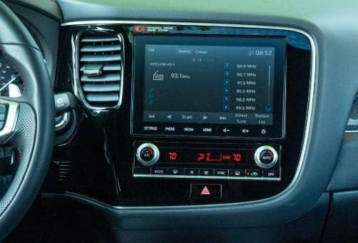 Mitsubishi outlander 2020 21 dash foto tek