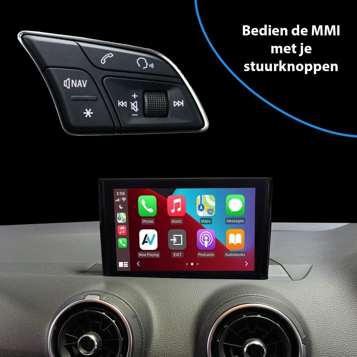 Audi Q2 knop en middenconsole (1)