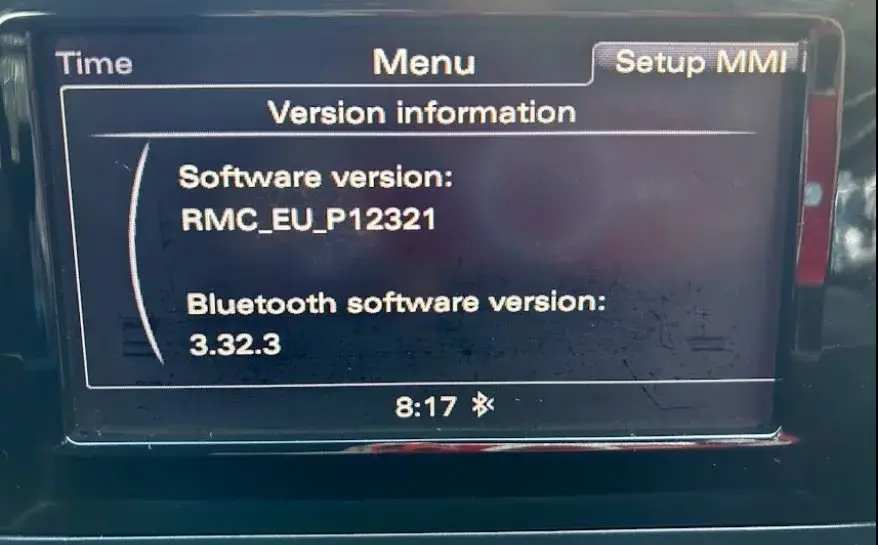 Q3 Software Version