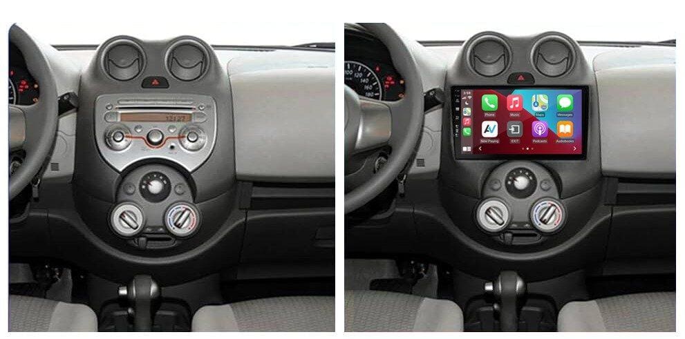 Nissan Micra 2010 2013 D040Q afterinstall