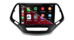 DAB+ autoradio navigatie voor Jeep Cherokee 2014-2018 | Apple Carplay en Android | DSP sound | Qled 10-inch ARG-1000DAB